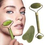 BUFFER® Yeşim Taşı Çift Taraflı Cilt Masaj Aleti - Görsel 6