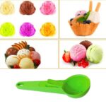 BUFFER® Pratik Mandallı Plastik Dondurma Servis Sunum Kepçesi Kaşığı - Görsel 2