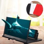 BUFFER® Taşınabilir Göz Yormayan 3D Cep Telefonu Mobil Tablet HD Ekran Video Büyütücü Büyüteci - Görsel 2