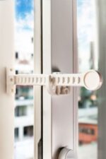 BUFFER® Bebek Çocuk Evcil Hayvan Güvenlik Ayarlanabilir Koruyucu Pencere Havalandırma Kilidi - Görsel 5