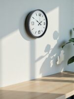 36 Cm Gri Standart Dekoratif Duvar Saati - Görsel 3