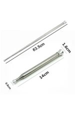 BUFFER®  Teleskopik Ateş Başlatıcı Outdoor Üfleme Borusu 63 Cm - Görsel 8