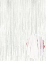 Mey İthalat® Soft Beyaz Renk Duvar ve Kapı Perdesi İthal 100x200 cm
