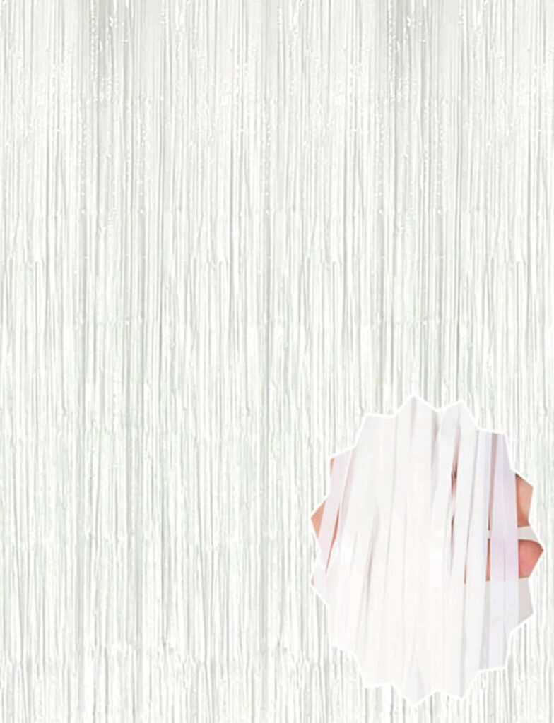 Mey İthalat® Soft Beyaz Renk Duvar ve Kapı Perdesi İthal 100x200 cm