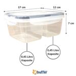 45 Litre Kilitli Kapaklı Erzak Saklama Kabı LC-524