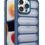 Mey İthalat®  iPhone 15 Pro Kılıf Airmax Silikon Kapak - Lacivert