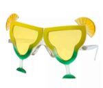 Mey İthalat® Margarita Bardak Şeklinde Parti Gözlüğü Sarı 16x8 cm - Görsel 2
