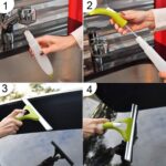BUFFER® Pratik Spreyli Cam Sil Pencere Ayna Tezgah Duşakabin Temizleyici Püskürtmeli Silme Aparatı - Görsel 3