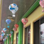 BUFFER® Dekoratif Renkli Kağıt Dilek Feneri Balonu Renkli Uçan Balon - Görsel 5