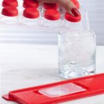 BUFFER® 12li Kapaklı Yapışmaz Silikon Tabanlı Plastik Küp Buz Kalıbı - Görsel 4