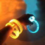 Mey İthalat® Turuncu Led Işıklı Baskı Yapılabilen Pilli Bileklik Bilezik 1,5 cm Genişlik - Görsel 4