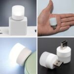 BUFFER® USB Mini Top LED 10’lu Aydınlatma Beyaz Işıklı Gece Lambası, Enerji Tasarruflu Mikro LED Işıklar - Görsel 3