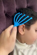 BUFFER® Çok Fonksiyonlu 5 Uçlu Bilyeli Baş Boyun Bacak Kol Masaj Alet Rahatlatıcı Kafa Masaj Aparatı - Görsel 8