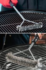 BUFFER® Barbekü Mangal Izgara Teli Temizlik Fırçası - Görsel 8