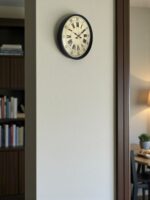 36 Cm Siyah Retro Tasarım Duvar Saati - Görsel 2