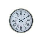 Krem 36 Cm Dekoratif Modern Duvar Saati - Görsel 3