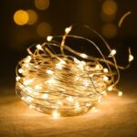 BUFFER® Peri Led Işık 5 Metre (Sarı) Pilli Aydınlatma Şerit Saçak Spot Süsleme - Görsel 8