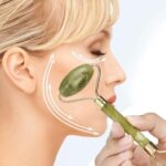 BUFFER® 2li Set Çift Taraflı Cilt Temizleme Fırçası ve Yeşim Taşı Çift Taraflı Cilt Masaj Aleti - Görsel 6