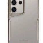 Mey İthalat®  Samsung Galaxy S24 Ultra Kılıf Boyi Silikon Kapak - Titan Gri