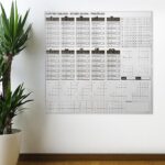 BUFFER® Çarpım Tablosu Ezberleme Manyetik Duvar Stickerı 105 x 100 cm - Görsel 2