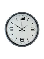 36 Cm Gri Standart Dekoratif Duvar Saati - Görsel 4