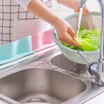 BUFFER® Vantuzlu Kauçuk Sıvı Su Sızdırmaz  Mutfak Banyo Duş Bariyeri Lavabo Kenar Tutucu Set - Görsel 2