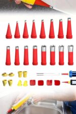 BUFFER®30 Parça Silikon Kalafat Mastik Alet Seti Mastik Ucu - Görsel 6