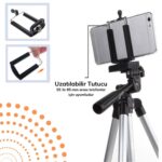 BUFFER® Profesyonel Fotoğraf Makinası Tripodu - Görsel 7