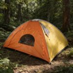 BUFFER® 4 Kişilik Yarı Otomatik Kamp Çadırı – Suya Dayanıklı