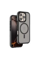 Mey İthalat®  iPhone 16 Pro Max Orbit Magsafe Kapak - Siyah