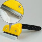 BUFFER® Fubminator Kedi Köpek Tüy Toplama Tarağı  Kaşıma Aparatı 4,5 Cm - Görsel 5