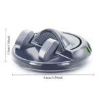 BUFFER® Numaratörlü Güçlü Yapışkanlı 360 Derece Dönebilen Su Geçirmez Araç İçi Telefon Tutucu Plastik Aparat - Görsel 5