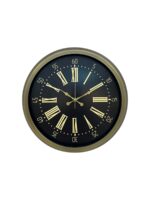 40 Cm Metal Antik Roma Eskitme Duvar Saati - Görsel 4
