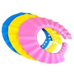 BUFFER® Ayarlanabilir Bebek Banyo Şapkası Pembe Küvet Şapkası Başlığı - Görsel 5