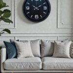 Black Royal Tasarım 40 cm Metal Duvar Saati