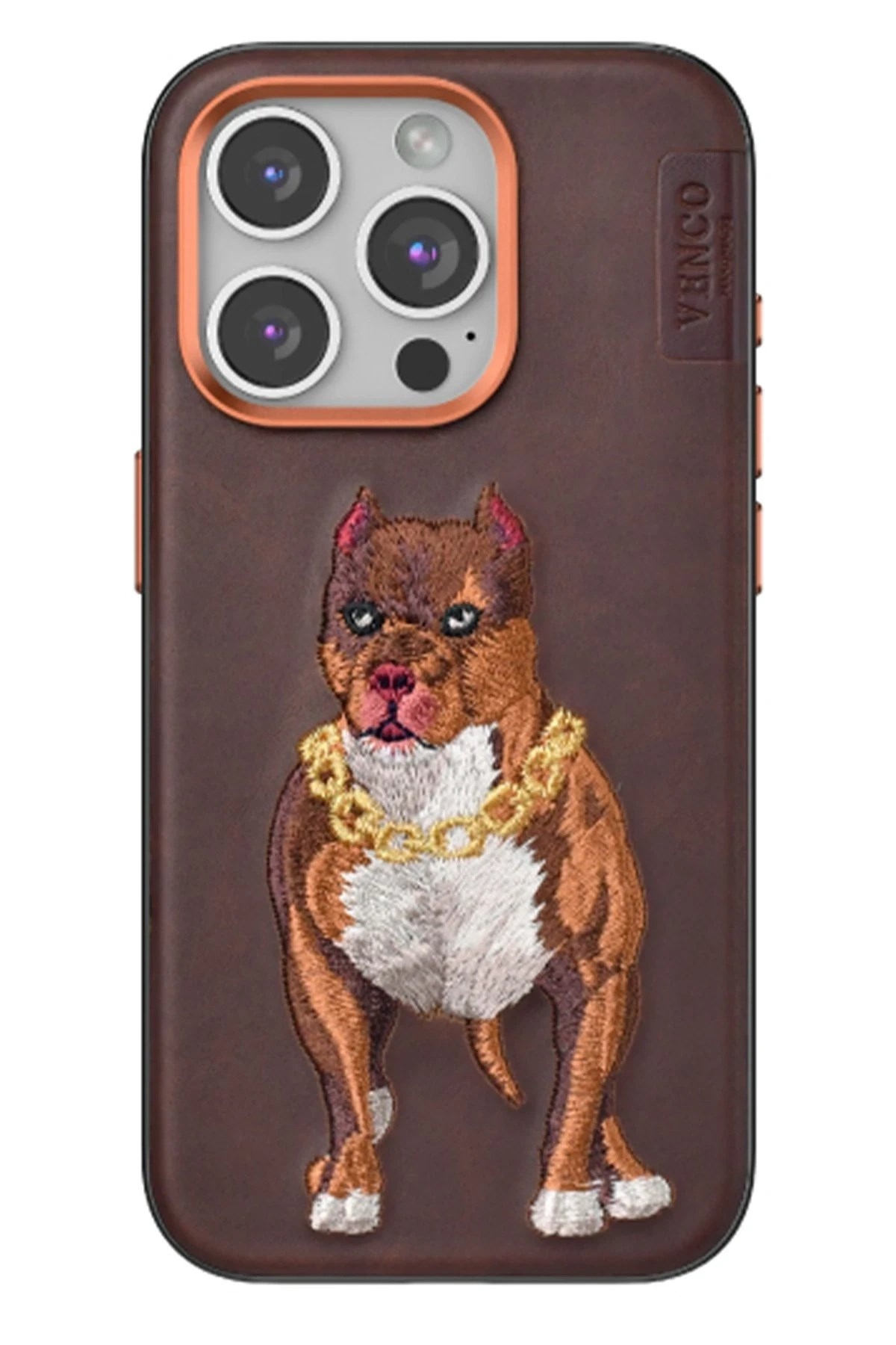 Mey İthalat® iPhone 14 Pro Max Perma Desenli Kapak - Kahverengi Mey İthalat® iPhone 14 Pro Max Perma Desenli Kapak - Kahverengi