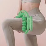 BUFFER® 13 Tekerlekli Circular Lenfatik Masaj Roller – Selülit Giderici, Cilt Sıkılaştırıcı, Bacak Kol Sırt Masaj Aleti - Görsel 4