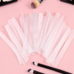 BUFFER® Makyaj Far Allık Kontür Eyeliner Fırça Malzemeleri Ürünleri Koruyucu File Kapak Örgü Kılıf S - Görsel 6