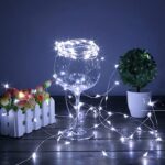 BUFFER® Pilli 5 metre Dekoratif Peri Led Beyaz Aydınlatma Süsleme Lambası - Görsel 3