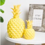 BUFFER® Ananas Şeklinde Desenli Büyük Boy Pilli Masa ve Gece Lambası - Görsel 2