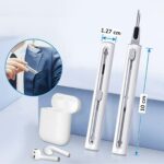 BUFFER®  Çok Amaçlı Yumuşak Fırçalı Kablosuz Kulaklıklar İçin Kulaklık Temizleme Kiti - Görsel 6