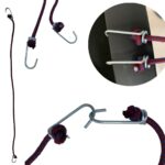 BUFFER® Bisiklet Araba Motosiklet Kancalı Bagaj Gergi Lastiği Sabitleme - Görsel 8