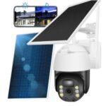 3 MP WİFİ SOLAR KABLOSUZ GÜVENLİK KAMERASI BS-2090 - Görsel 3