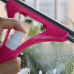BUFFER® Pratik Spreyli Cam Sil Pencere Ayna Tezgah Duşakabin Temizleyici Püskürtmeli Silme Aparatı - Görsel 8