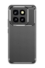 Mey İthalat®   Mi 14T Pro Kılıf Auto Focus Karbon Kapak - Siyah - Görsel 2