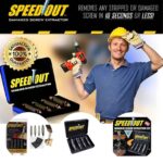 BUFFER® Speed Out Hasarlı Bozuk Vida Çıkarıcı Hasar Görmüş Vida Sökme - Görsel 8
