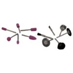 BUFFER® 12li Kalıpçı Taşlama Uçları Seti Tel Fırça Gravür Uçları Seti - Görsel 2