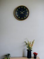 36 Cm Kahverengi Modern Duvar Saati