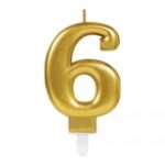 Mey İthalat® 6 Rakam Mum Gold Renk