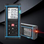 BUFFER® Profesyonel 40 Metre Dijital Lazer Metre Ölçüm Cihazı-LCD Ekranlı